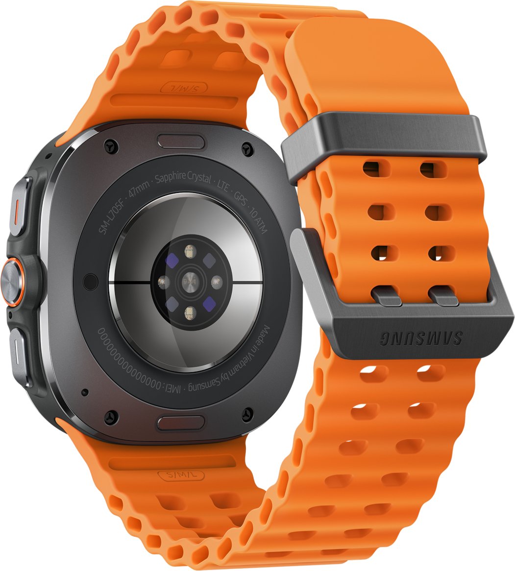 Smartwatch Samsung Galaxy Watch Ultra LTE 47mm (2025) Pomaranczowy (SM-L705FZA2PHE) SM-L705FZA2PHE (8806097625353) Viedais pulkstenis, smartwatch Smartwatch Samsung Galaxy Watch Ultra LTE 47mm (2025) Pomaranczowy (SM-L705FZA2PHE) SM-L705FZA2PHE (8806097625353) Viedais pulkstenis, smartwatch