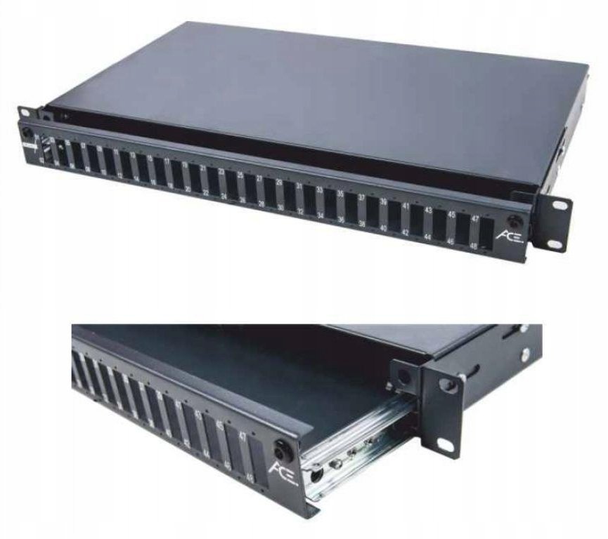 SecurityNET Panel 19 1U 24xSC duplex