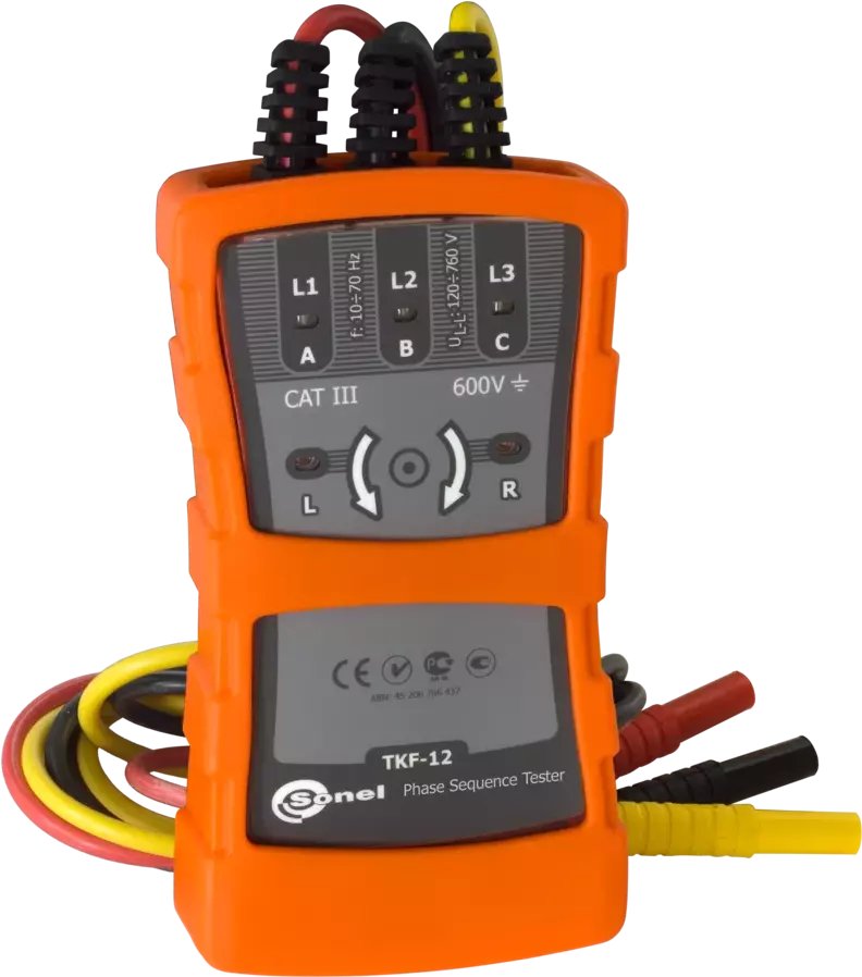 Sonel TKF-12 Tester kolejnosci faz WMGBTKF12