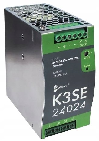 SilentiumPC Zasilacz impulsowy K3SE 24024 3x400/