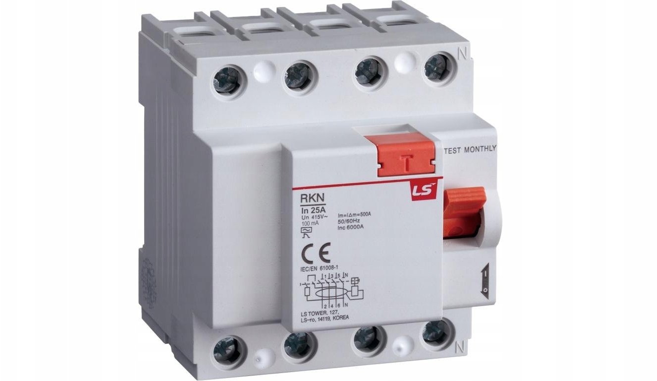 Schneider Electric Wylacznik roznicowopradowy 4P 25A