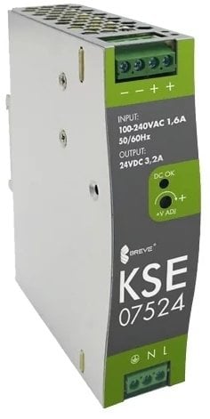 SilentiumPC Zasilacz impulsowy KSE 07524M 230/