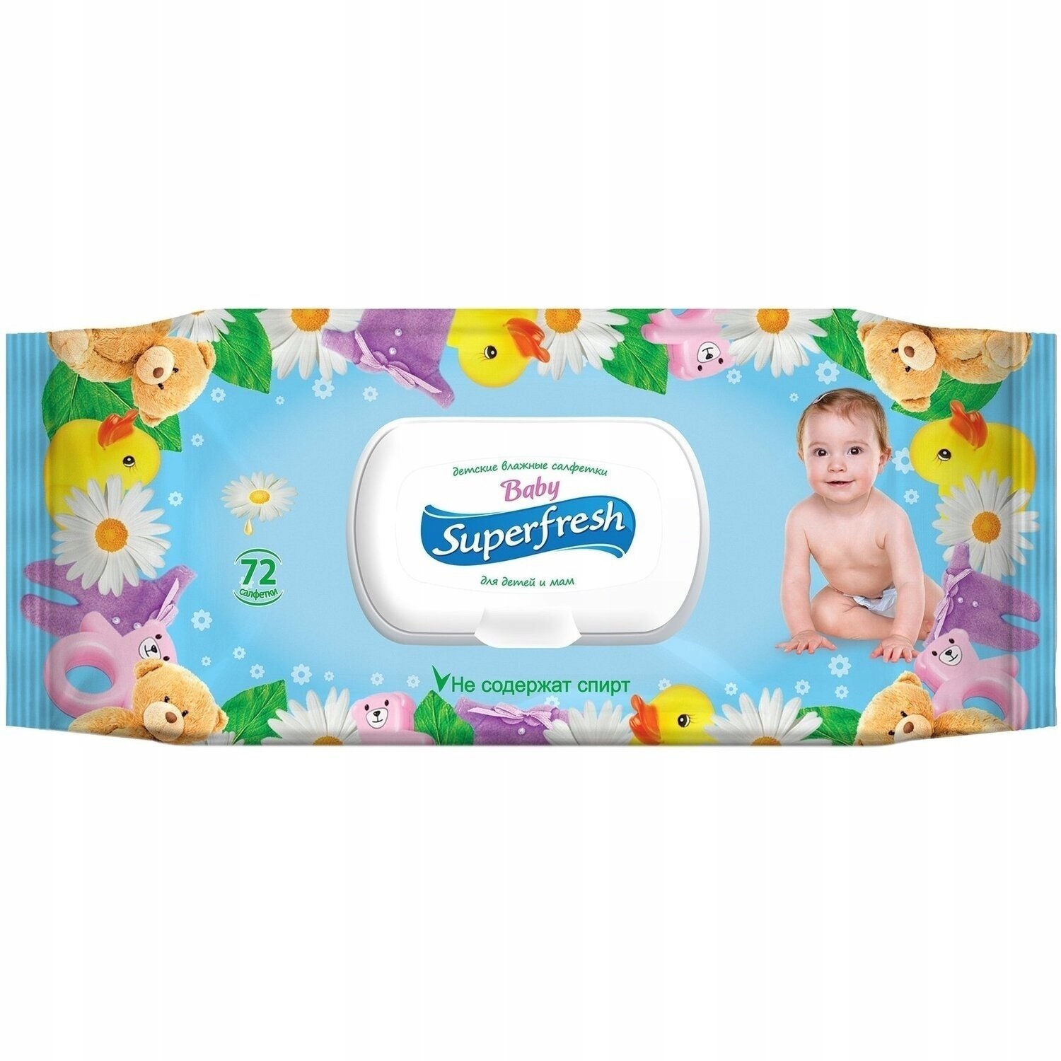 Superfresh Chusteczki nawilzane dla dzieci SUPERFRESH