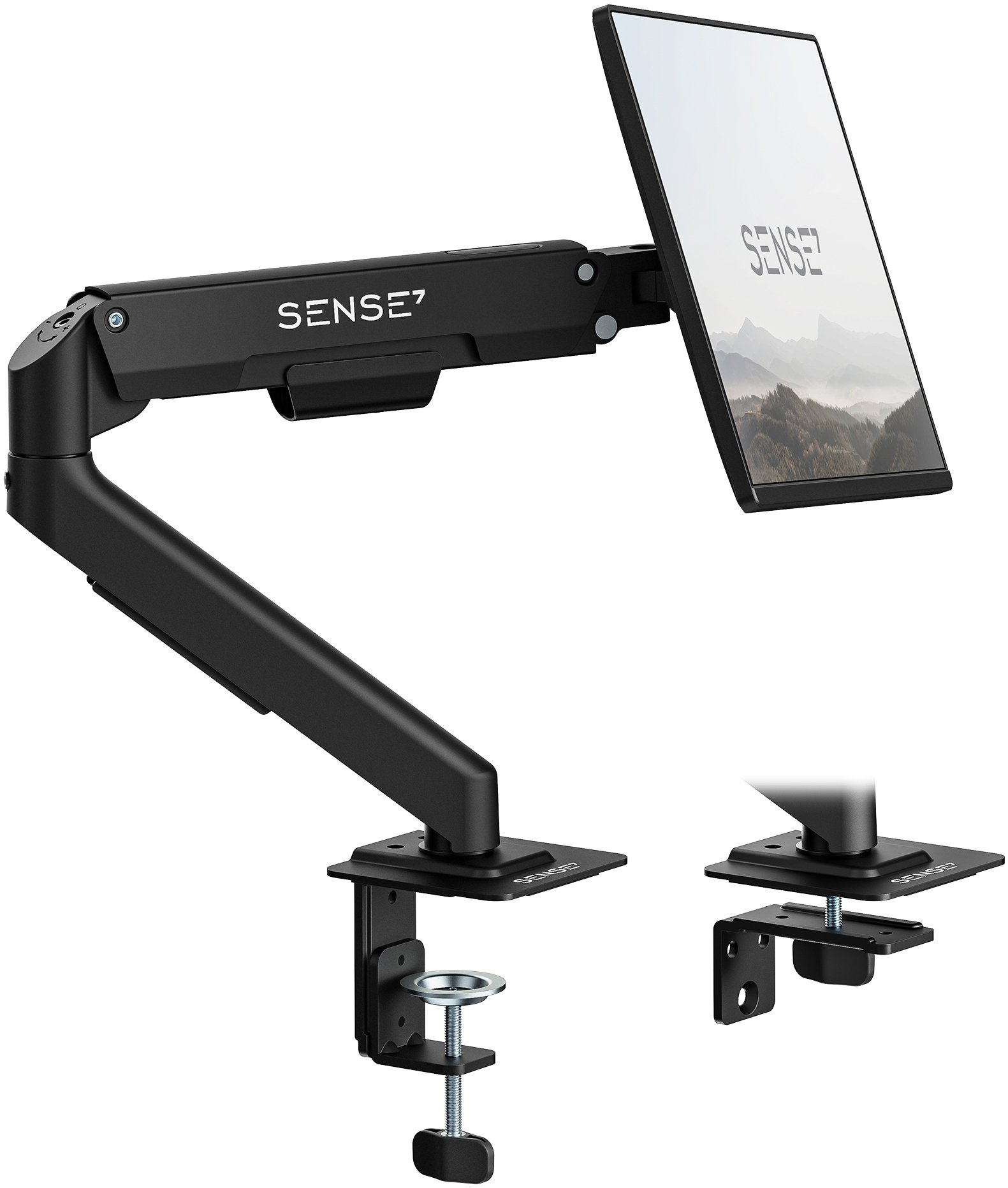 SENSE7 Uchwyt biurkowy na monitor 17``-32``