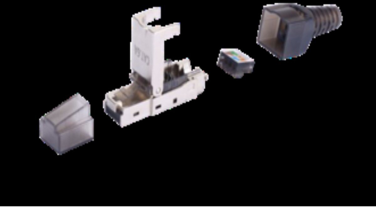 SecurityNET Wtyk RJ45 kat. 6A STP