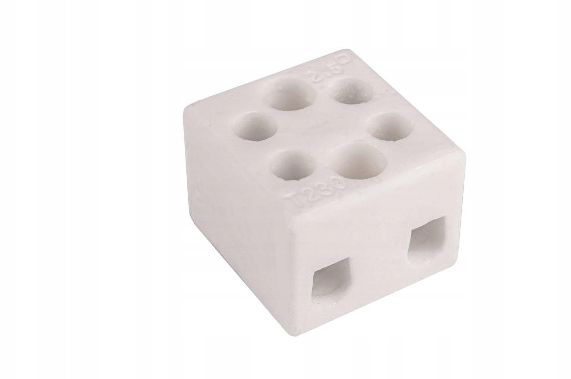 Simet Zlaczka gwintowa porcelanowa szkliwiona (z