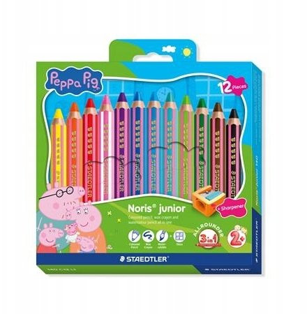 Staedtler Kredki NJ Peppa 12ST 100%