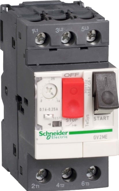 Schneider Wylacznik silnikowy 3P 0 06kW