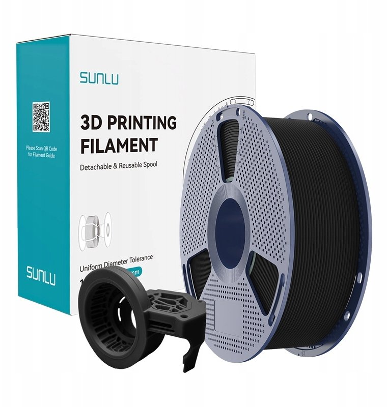 Sunlu PETG High-Speed Matte Filament (Black)