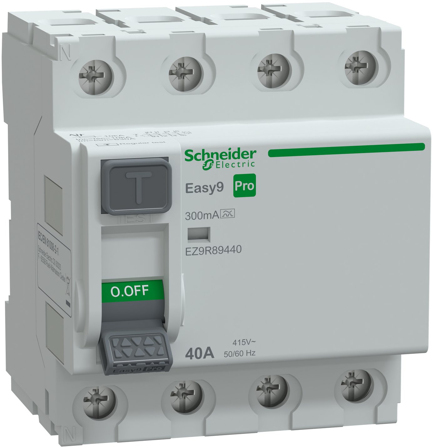 Schneider Easy9 Pro Wylacznik roznicowopradowy 40A