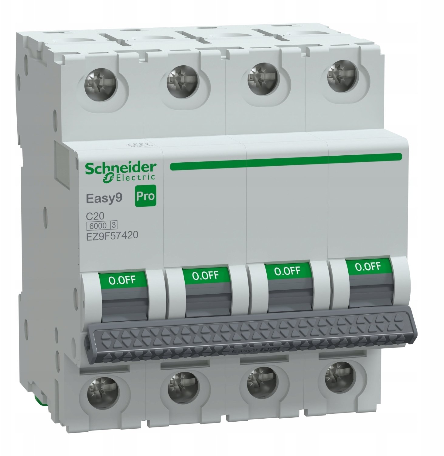 Schneider Wylacznik nadpradowy C 20A 4P