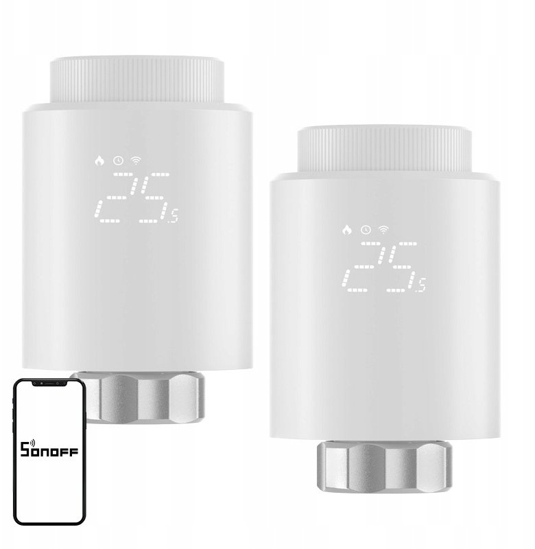 Sonoff Glowica termostatyczna ZigBee TRVZB 2Pak