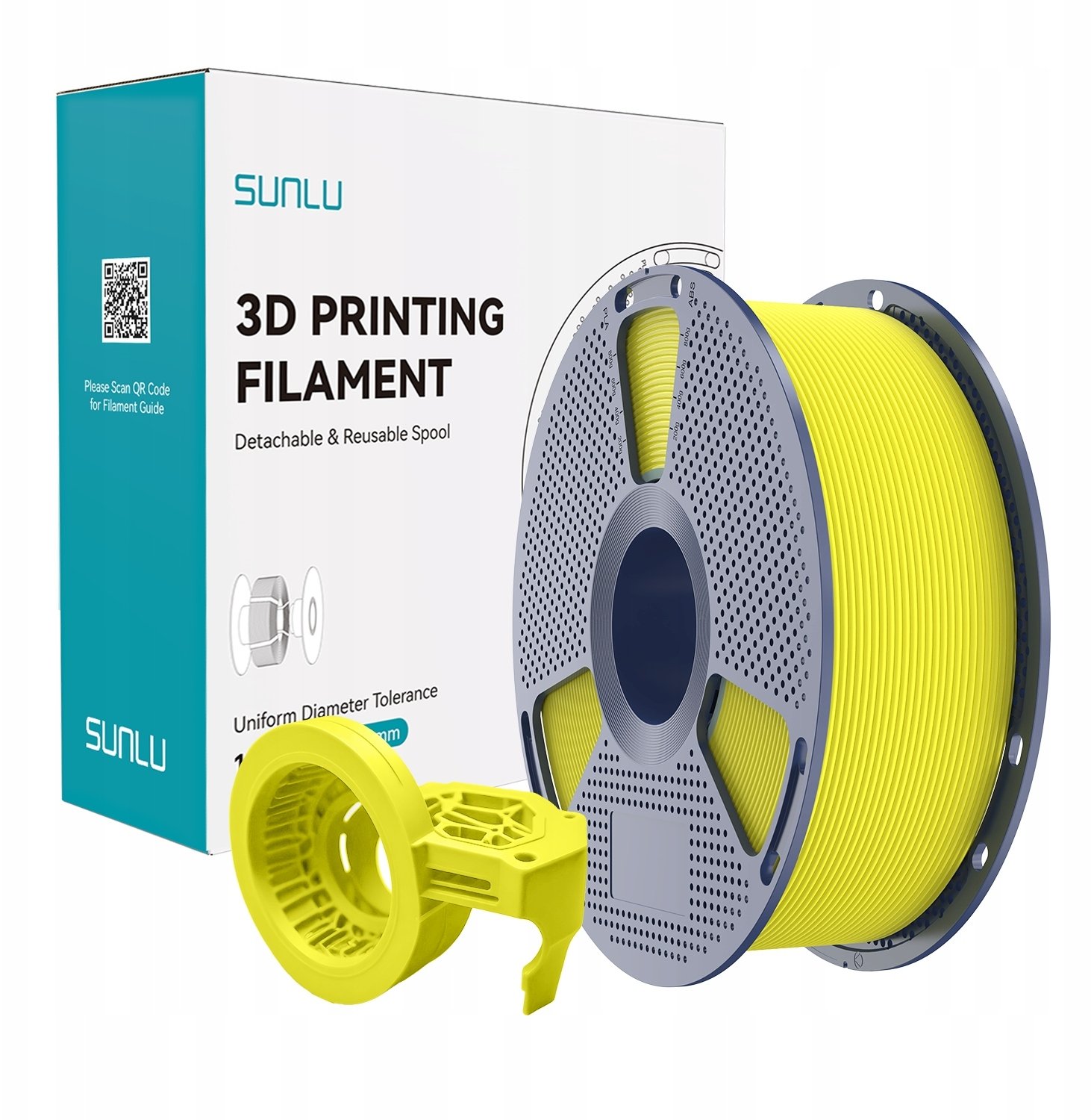 Sunlu PETG High-Speed Matte Filament (Yellow)