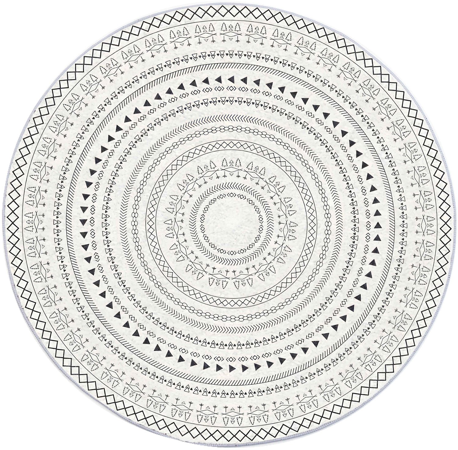 Strado Round carpet NOVO modern oriental