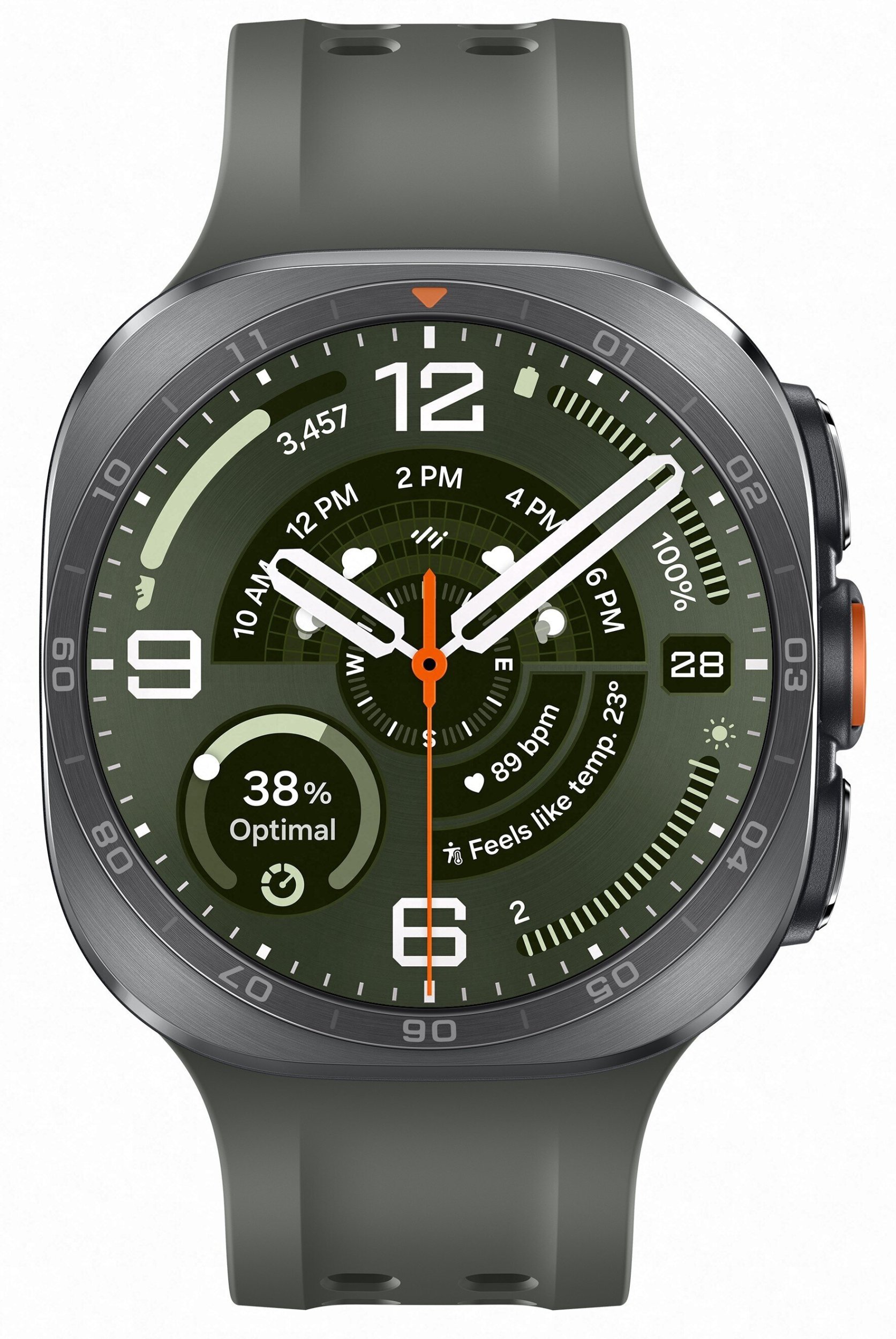 Smartwatch Samsung Galaxy Watch Ultra 2 LTE 47mm Zielony  600251960 (8806099333867) Viedais pulkstenis, smartwatch