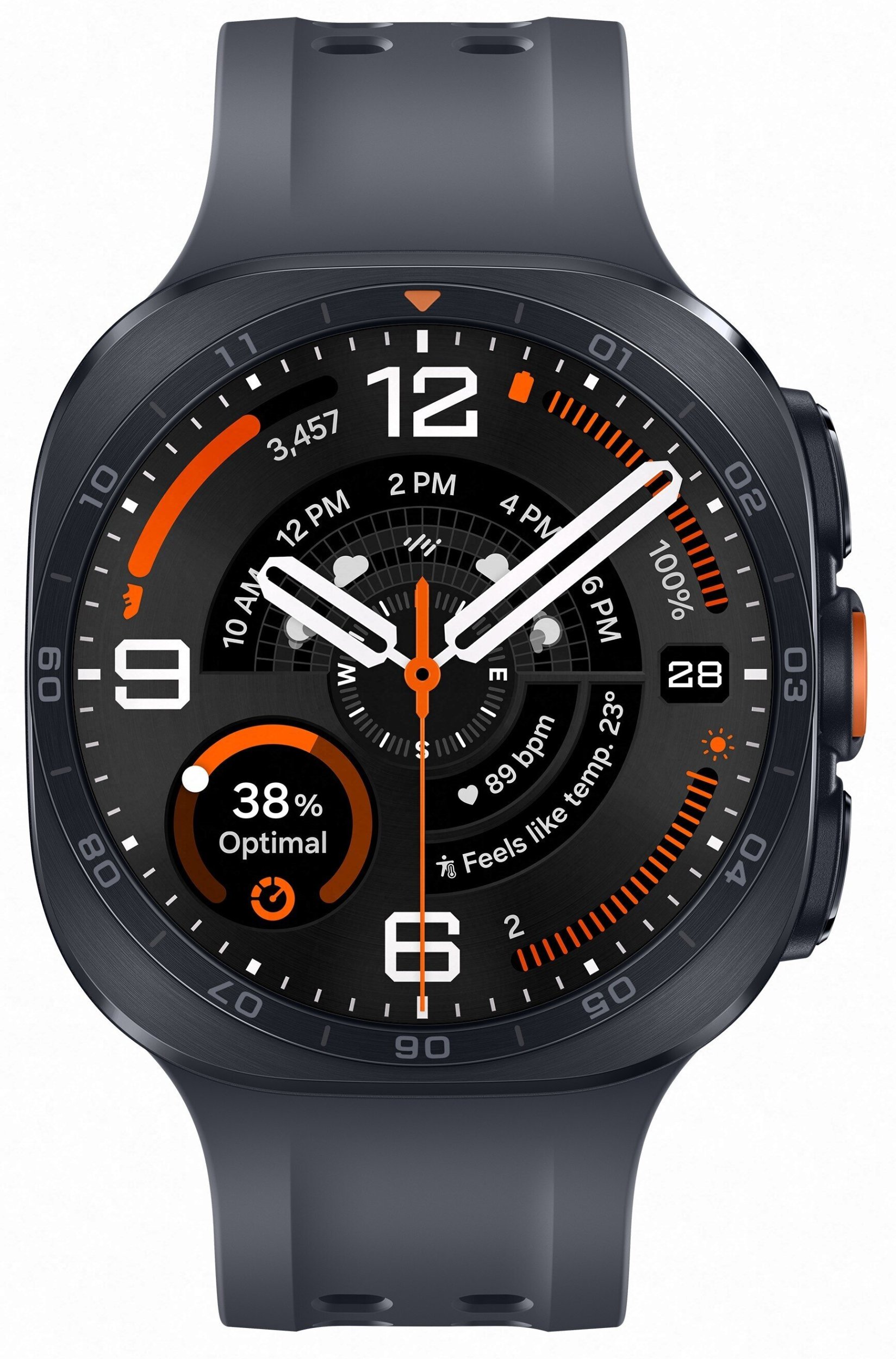 Smartwatch Samsung Galaxy Watch Ultra 2 LTE 47mm Szary  600251961 (8806099334062) Viedais pulkstenis, smartwatch