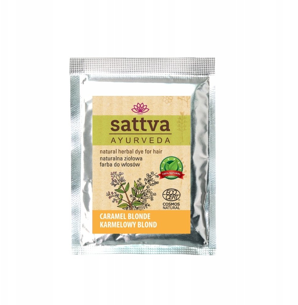 Sattva SATTVA_Ayurveda farba do wlosow henna