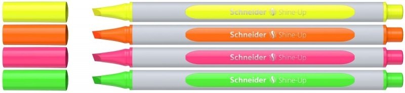 Schneider Zestaw zakreslaczy Shine-Up  1-4mm  4