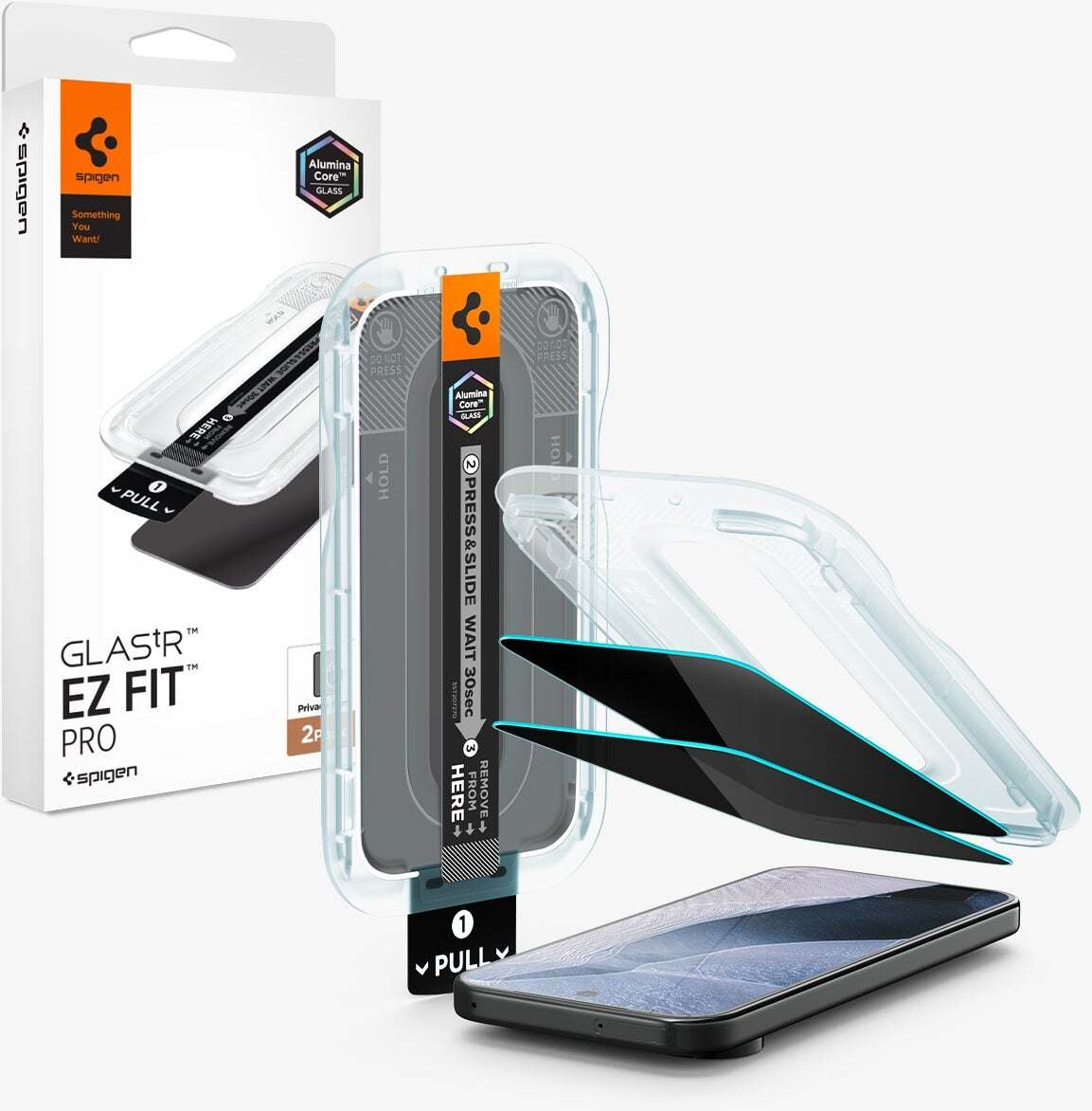Spigen Szklo prywatyzujace GLAS.TR EZ