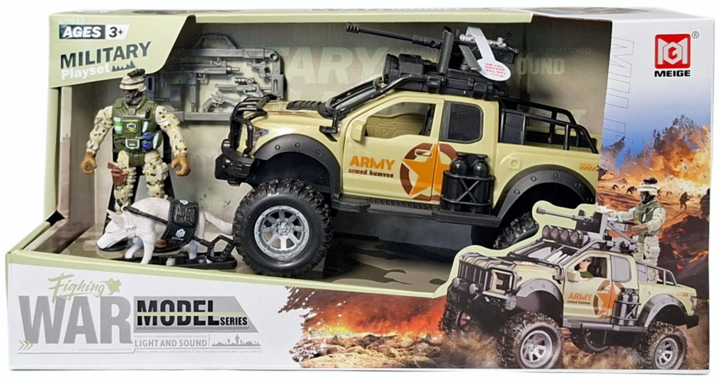 Swede Zestaw militarny auto wojskowe G9152