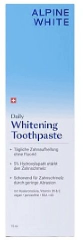 Splat Alpine White_Daily Whitening Toothpaste pasta