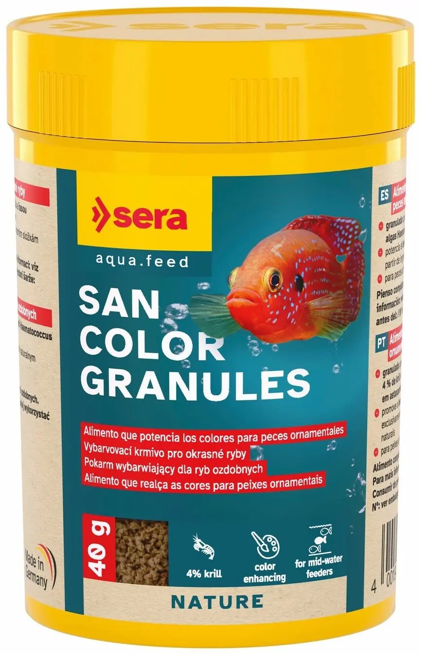 Sera San Color Granules  pokarm  dla