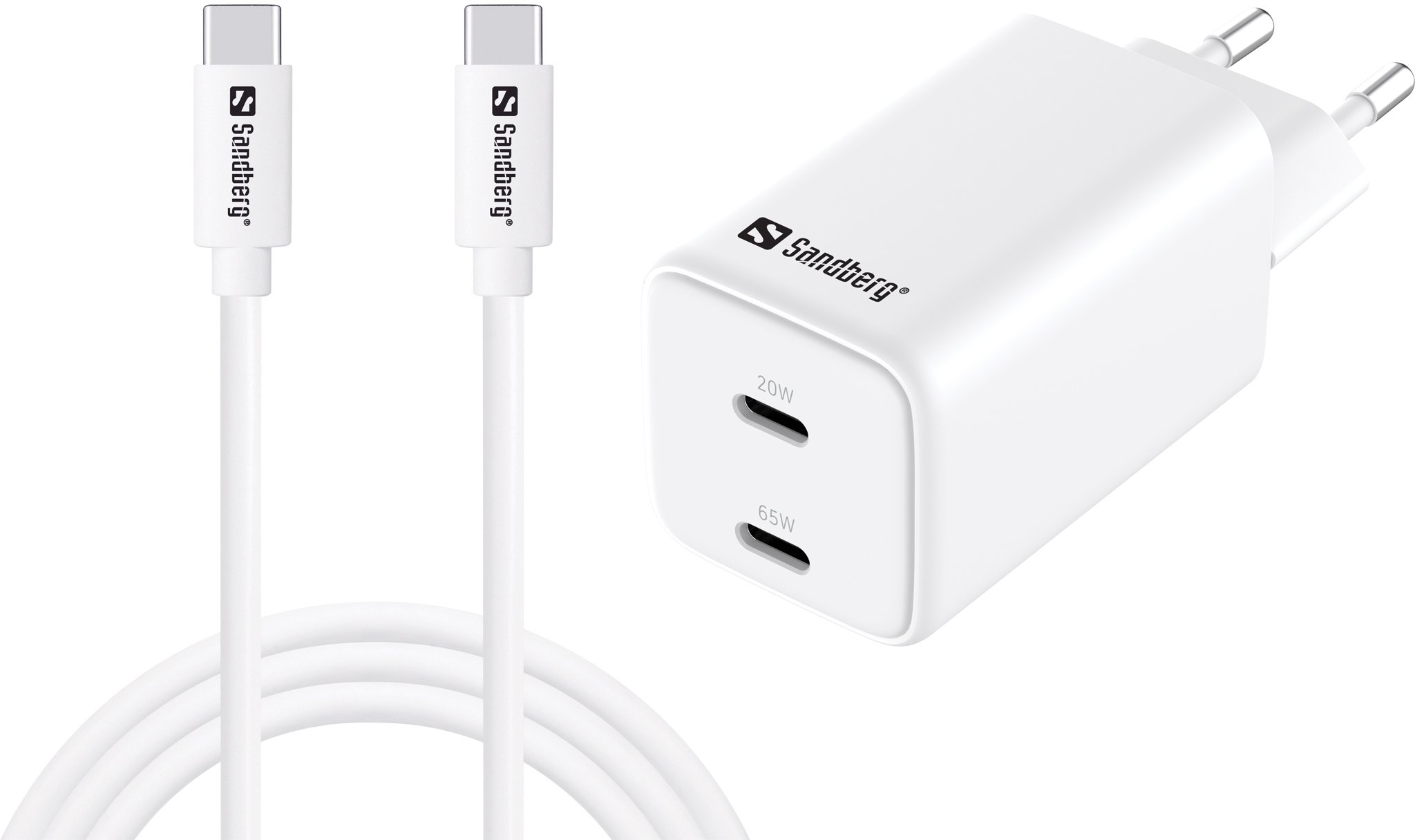 Ladowarka Sandberg AC Charger USB-C PD65W
