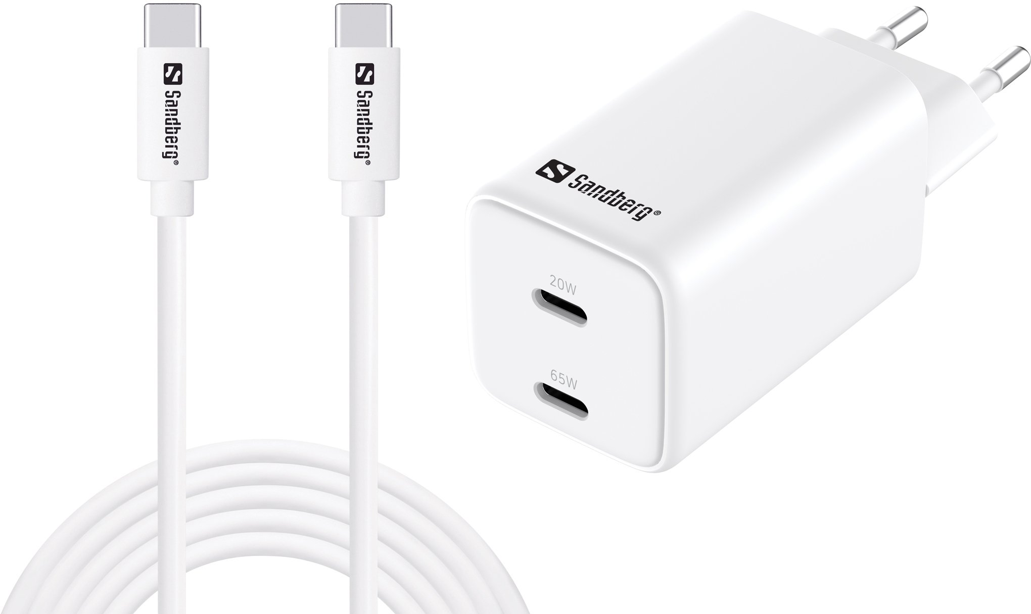 Ladowarka Sandberg AC Charger USB-C PD65W