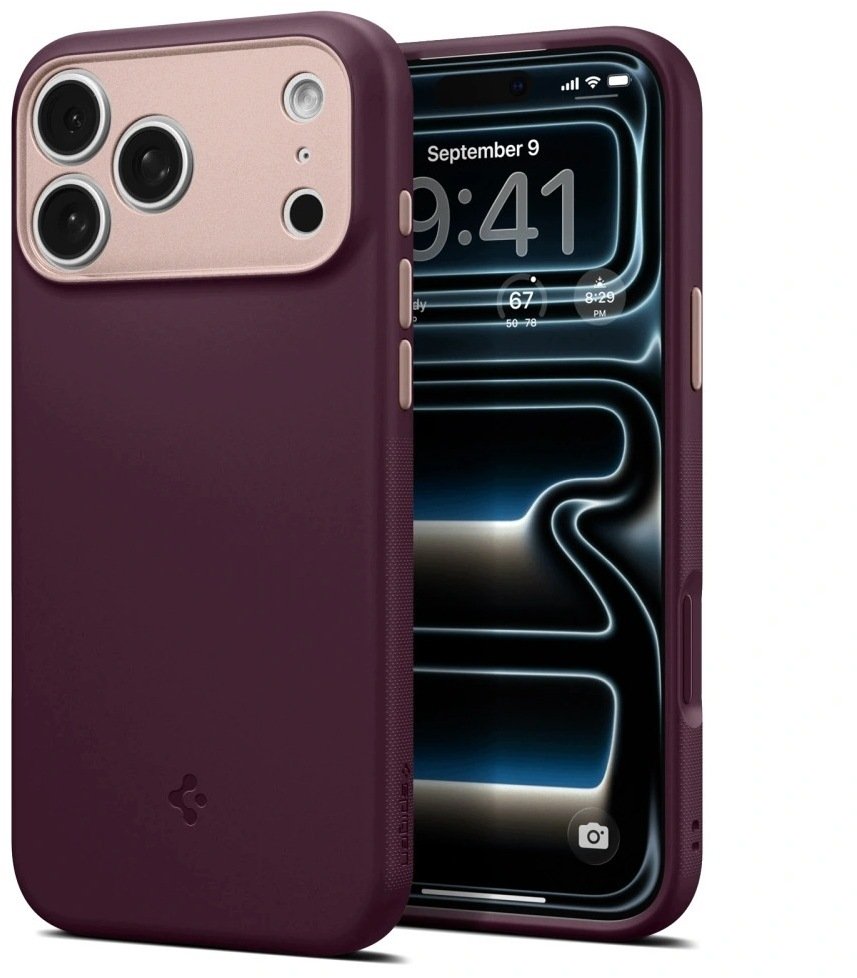 Spigen Nano Pop MagSafe burgundy bean