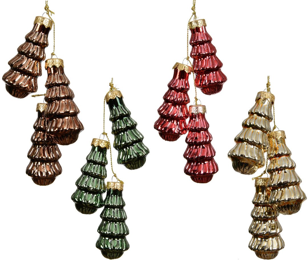 Skrzynkazdrewna Ornaments glass H6CM 3PCS 600426159