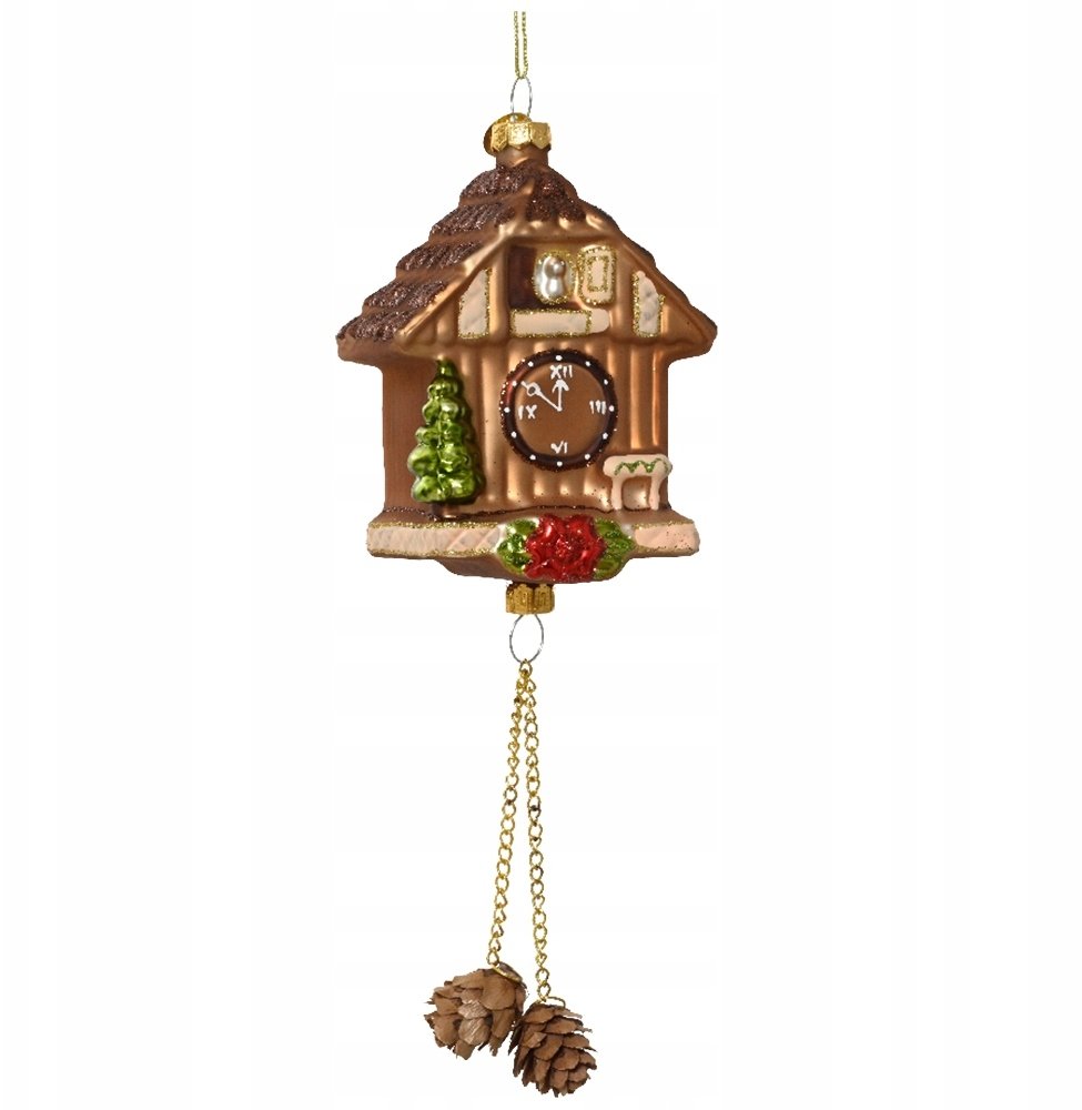 Stoneline Ornament glass clock 24.6X7