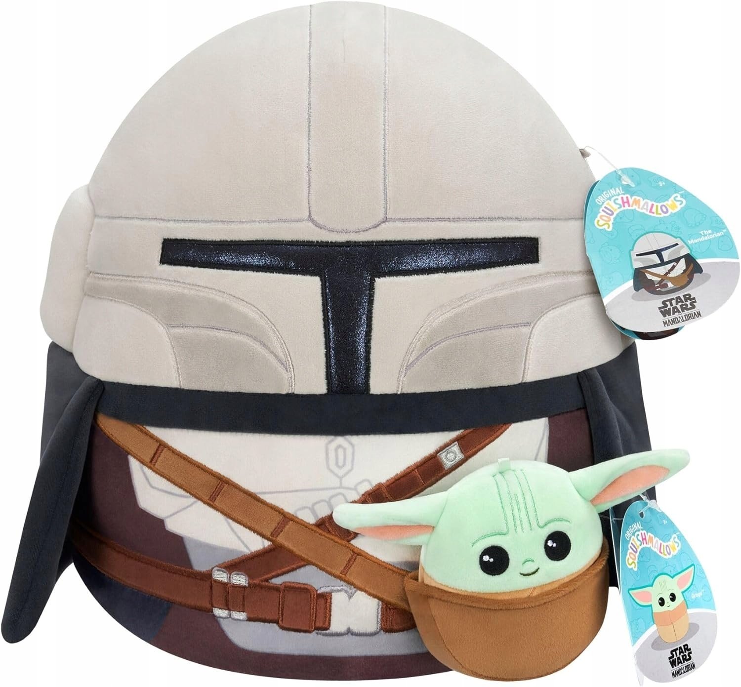 Squishmallows 30 cm Mandalorian and 9