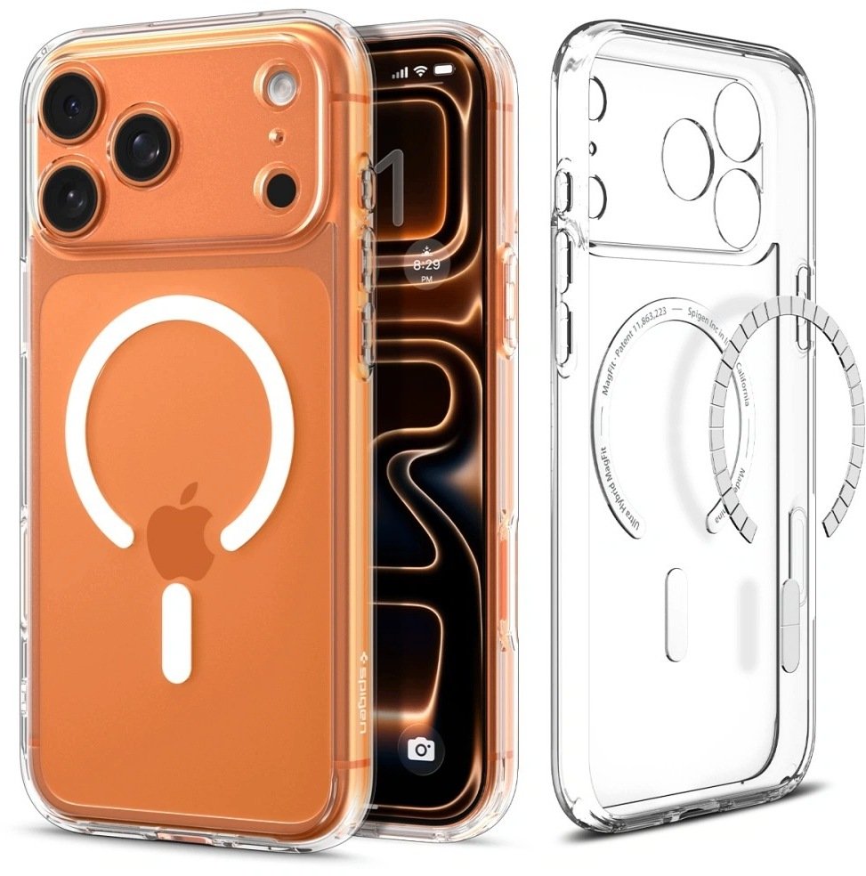 Spigen Ultra Hybrid MagSafe clear white