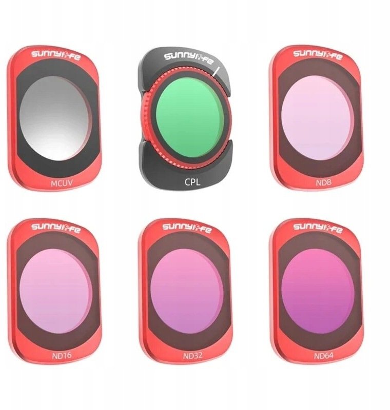 Filtr SunnyLife Zestaw filtrow Pocket 4/Pocket