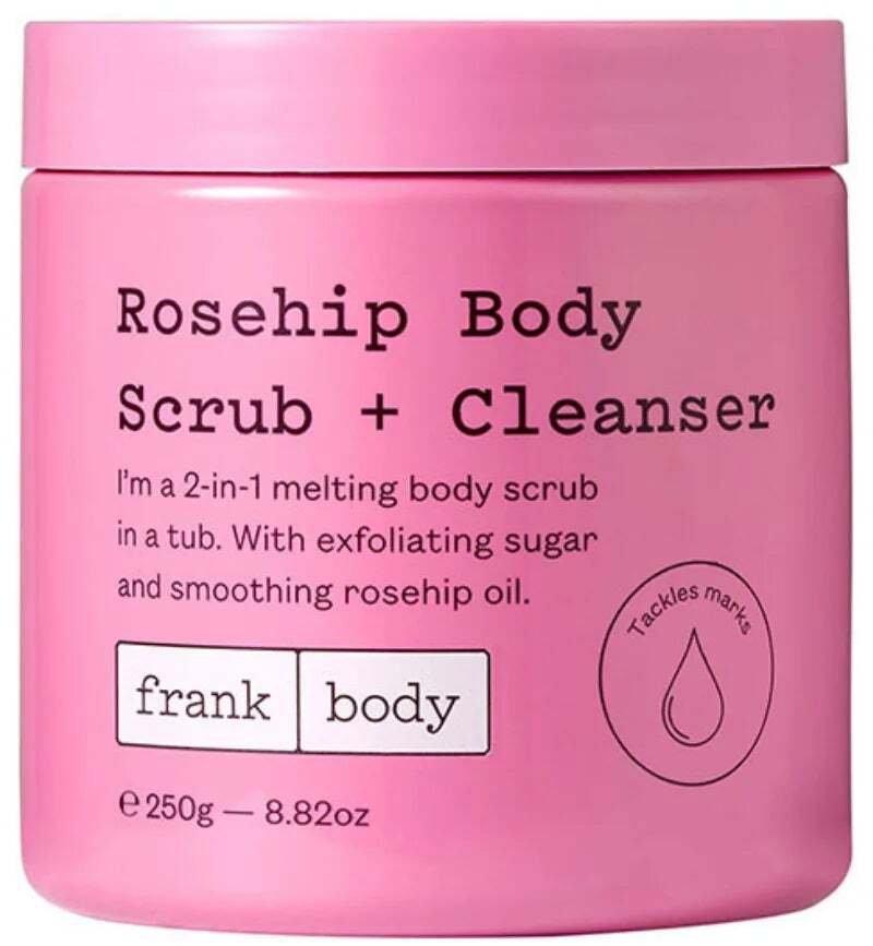 Susanne Kaufmann Frank Body Rosehip Exfoliating
