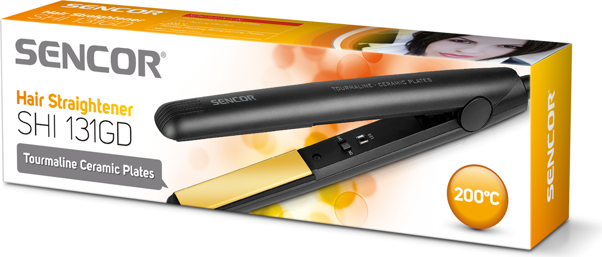 SENCOR SHI131GD Keramiskais matu taisnotājs. 200° 40W Matu taisnotājs SENCOR SHI131GD Keramiskais matu taisnotājs. 200° 40W Matu taisnotājs