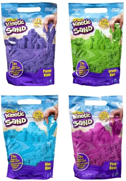 Spin Master Kinetic Sand: Zywe Kolory