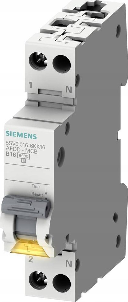 Siemens Przeciwpozarowy detektor iskrzenia AFDD-MCB-Combination 230V