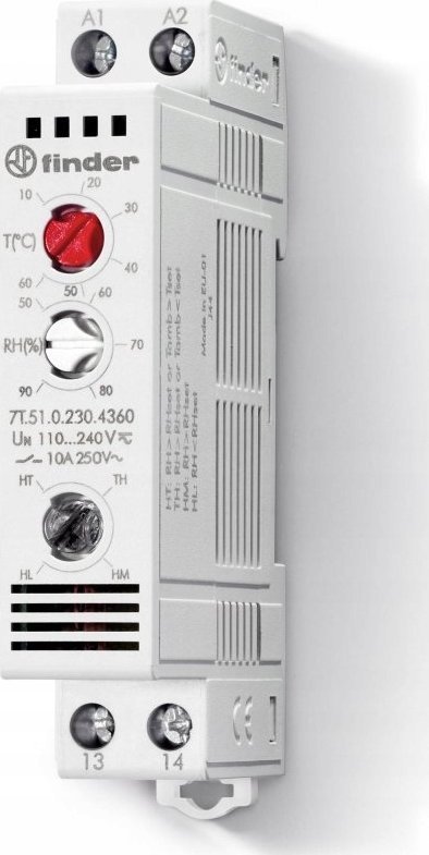 Finder Higro-termostat do szaf 110...240V