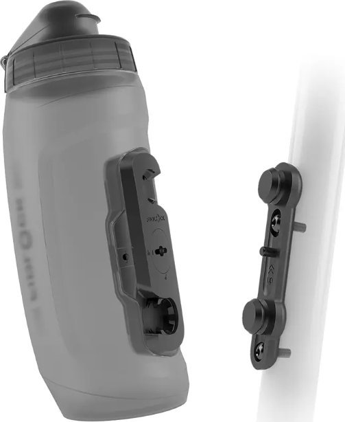 Fidlock twist bottle 590ml + bike base clear black Sporta aksesuāri