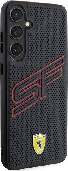 Ferrari Ferrari FEHCS24MPINK S24+ S926 black/black hardcase Big SF Perforated FEHCS24MPINK (3666339242541) maciņš, apvalks mobilajam telefonam Ferrari Ferrari FEHCS24MPINK S24+ S926 black/black hardcase Big SF Perforated FEHCS24MPINK (3666339242541) maciņš, apvalks mobilajam telefonam