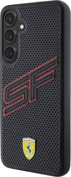 Ferrari Ferrari FEHCS24MPINK S24+ S926 black/black hardcase Big SF Perforated FEHCS24MPINK (3666339242541) maciņš, apvalks mobilajam telefonam Ferrari Ferrari FEHCS24MPINK S24+ S926 black/black hardcase Big SF Perforated FEHCS24MPINK (3666339242541) maciņš, apvalks mobilajam telefonam