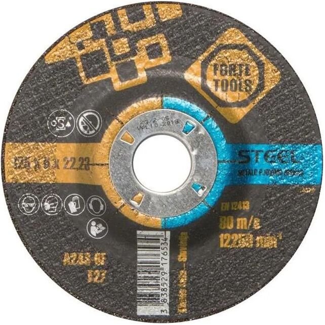 Forte GRINDING DISC 125X6.5X22 23