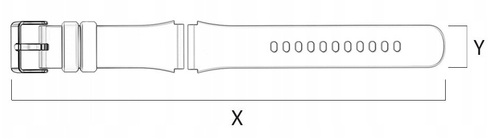 Fixed | Watch strap | Red 8591680161294 Viedais pulkstenis, smartwatch Fixed | Watch strap | Red 8591680161294 Viedais pulkstenis, smartwatch
