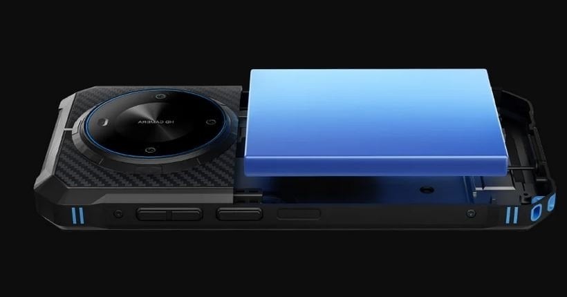 Smartfon F105 black Ch FOSSIBOTF105BLACKCH (6976133247794) Mobilais Telefons