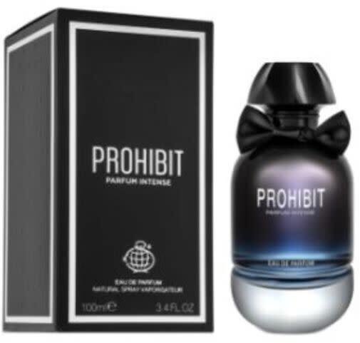 Fragrance World Prohibit Parfum Intense 100ml