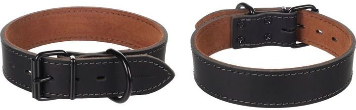 Flamingo Dog collar Montana black 35-45cm