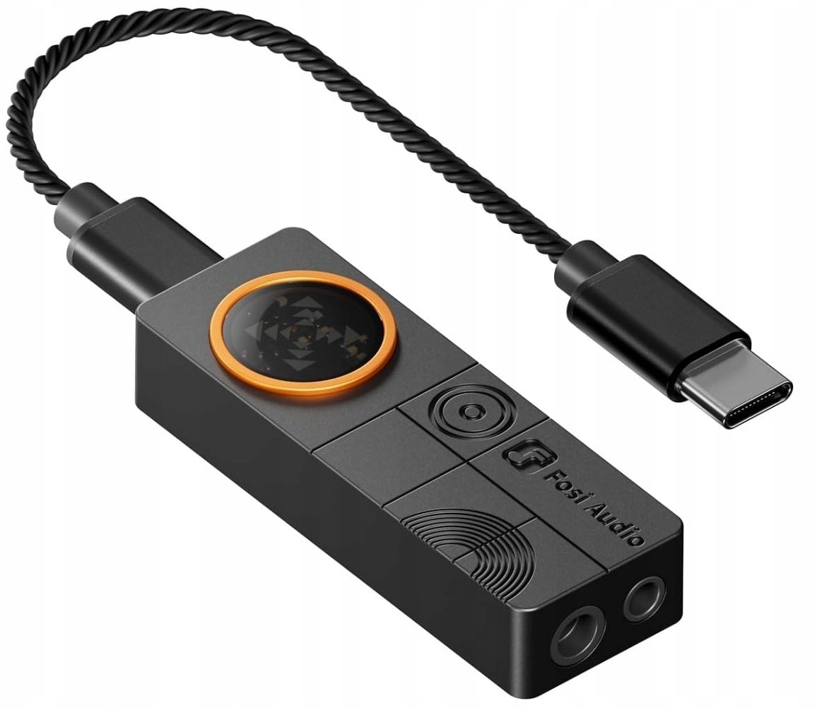 Wzmacniacz sluchawkowy Fosi Audio DS3 Obsidian