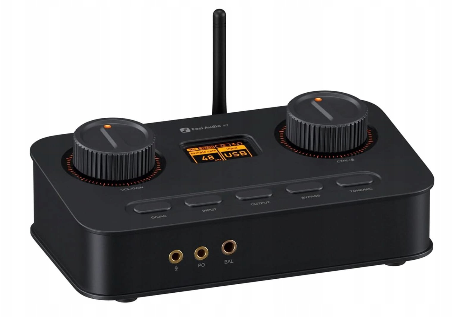 Wzmacniacz sluchawkowy Fosi Audio K7 black