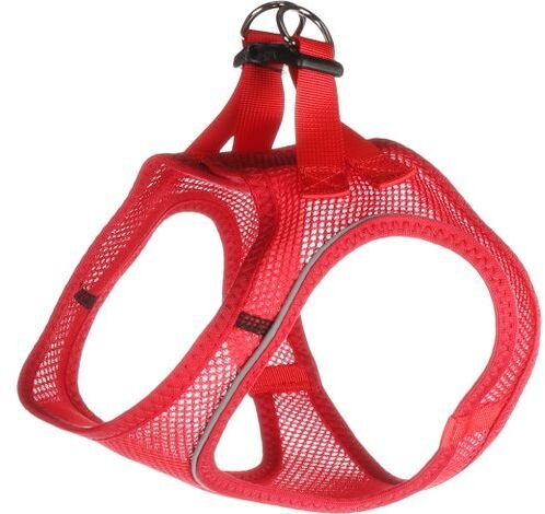 Flamingo Dog Harn.StepGo Bento red